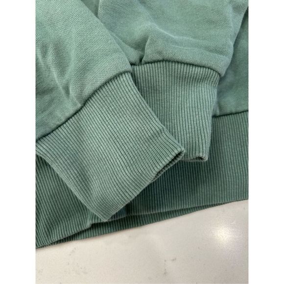 Gymshark women’s full zip training hoodie sweatshirt small green pockets - Picture 5 of 9